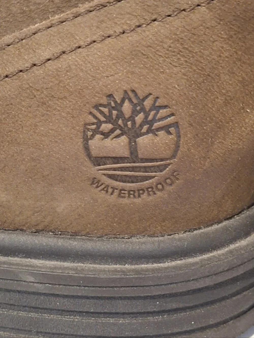Timberland Sawyer Lane Waterproof Shoes Mens 11.5 US Brown Nubuck Chukka EUC